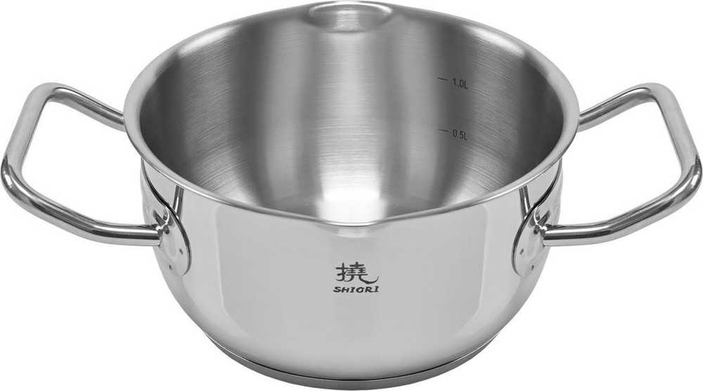 Shiori Shiori Steel Series Pro 316 puodas indukcija 16 cm