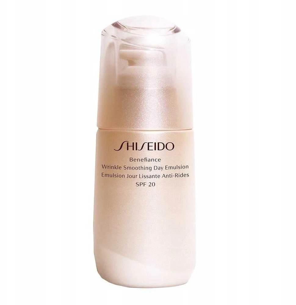 „Shiseido Benefiance Wrinkle Smoothing Day“ emulsija, dieninis kremas, 75 ml