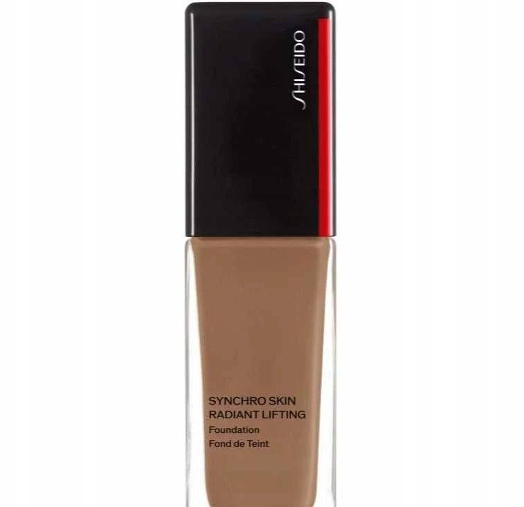 „Shiseido Synchro Skin Radiant Lifting“ skystas makiažo pagrindas, 330 Bamboo SPF 30, 30 ml