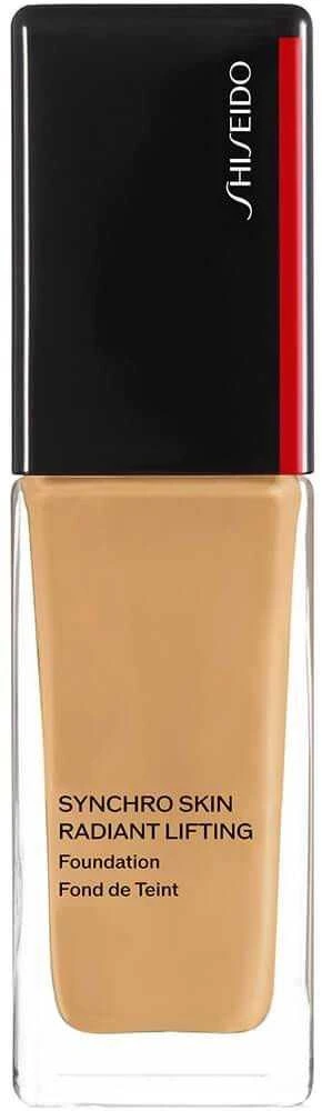 „Shiseido Synchro Skin Radiant Lifting Radiant“ skystas makiažo pagrindas, 340 Oak SPF 30, 30 ml