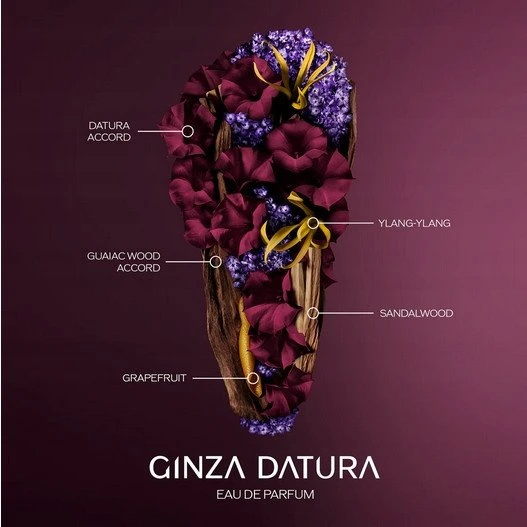 Shiseido Ginza Datura EDP parfumuotas vanduo moterims, 50 ml