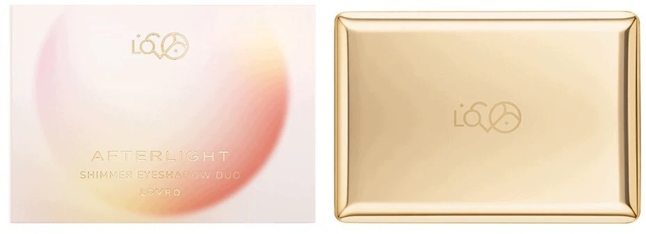Lovro Afterlight Shimmer Eyeshadow Duo podwójny cień do powiek su połyskiem 2.2g