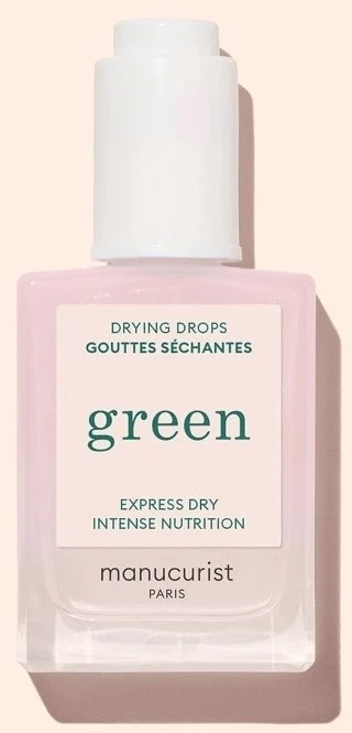 Manucurist „Žalias Drying Drops“ nagų džiovinimo lašai, 15 ml