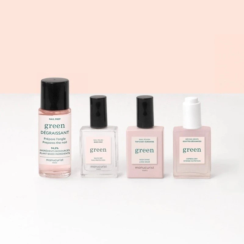 Manucurist „Žalias Drying Drops“ nagų džiovinimo lašai, 15 ml