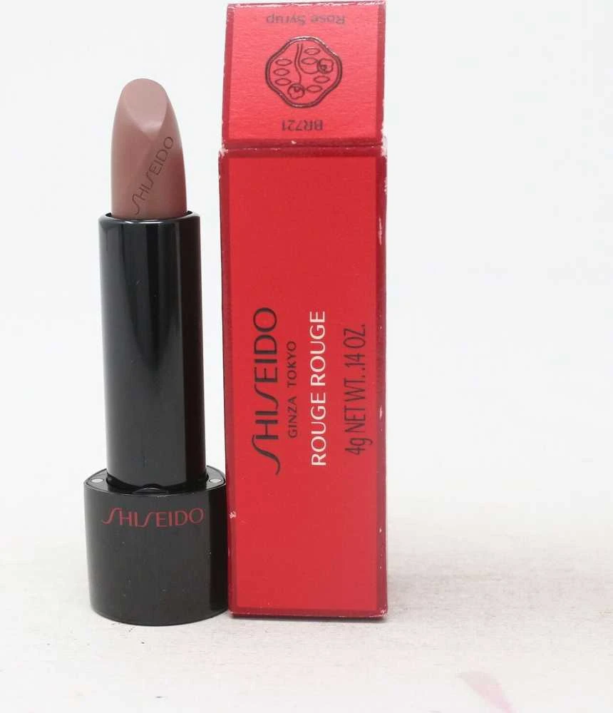 Shiseido Rouge Rouge Kreminis Lipstick Br721 Rose Syrup, 4 g