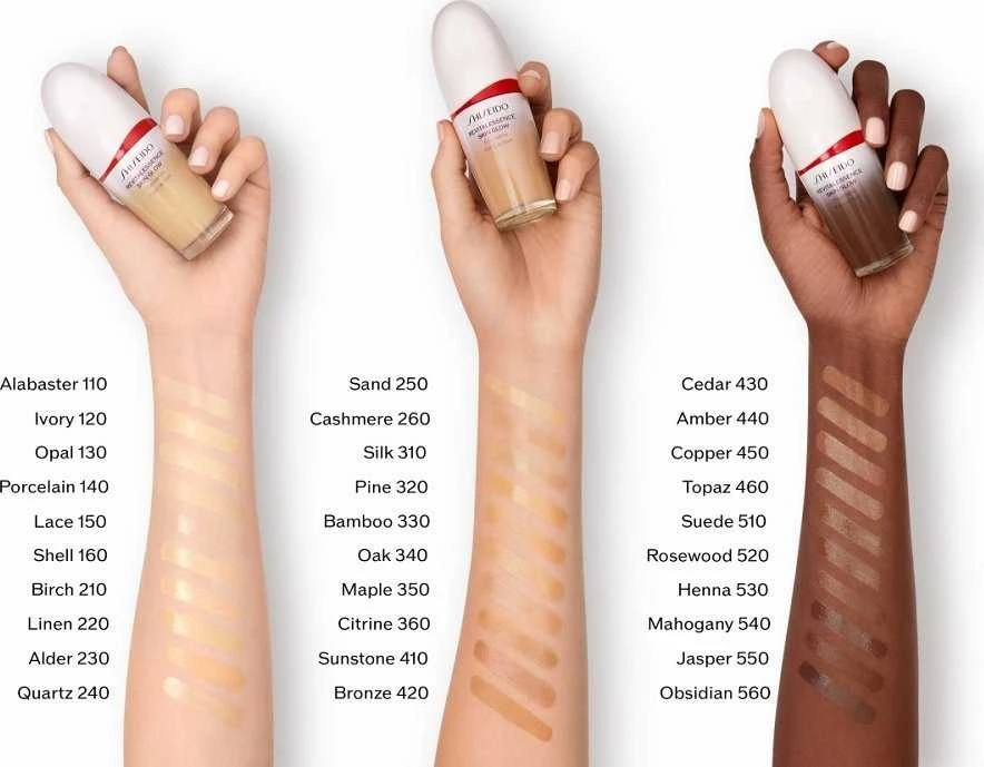 Shiseido Revitalessence Skin Glow Base Spf30 220 Linas, 30 ml