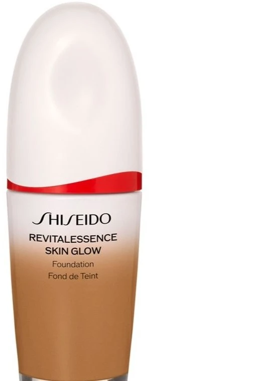 „Shiseido Revitalessence Skin Glow“ skystas makiažo pagrindas „420 SPF 30“, 30 ml