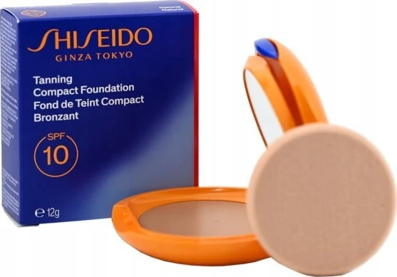Shiseido Compact make-up SPF 10 (Tanning Compact Foundation) 12 g, Natural
