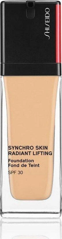 „Shiseido Synchro Skin Radiant Lifting“ skystas makiažo pagrindas, 350 Maple SPF 30, 30 ml