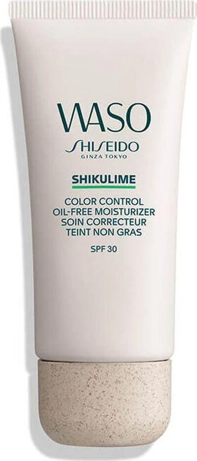 Shiseido Waso Shikulime Color Control Oil-Free Moisturizer veido kremas su atspalviu, 50 ml