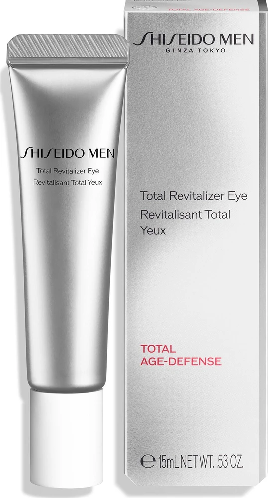 Shiseido Men Total Revitalizante Contorno De Ojos, 15 ml