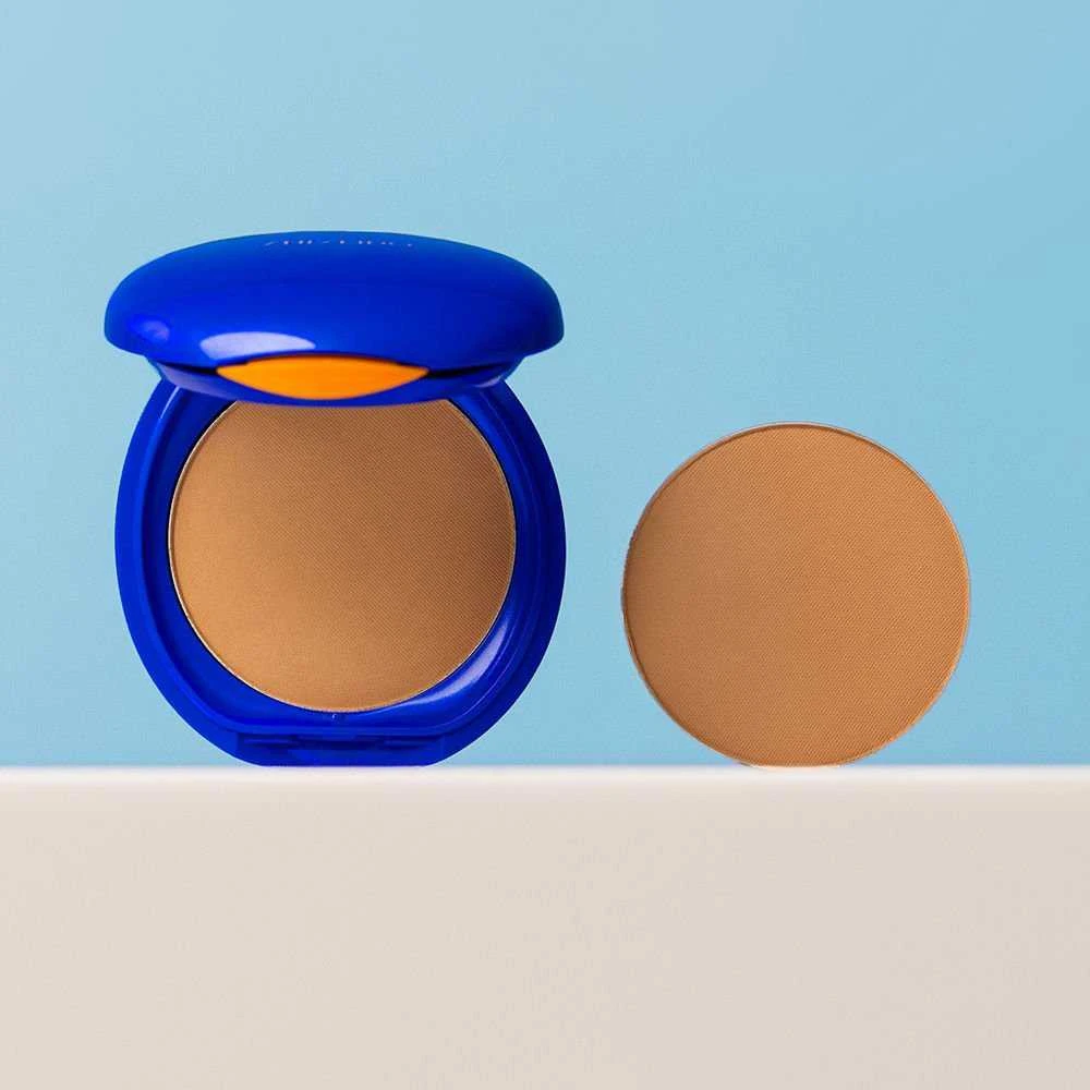 Shiseido Uv Protective Maquillaje Solar Compacto Recarga Spf30 Medium rusvai gelsvas, 12 g