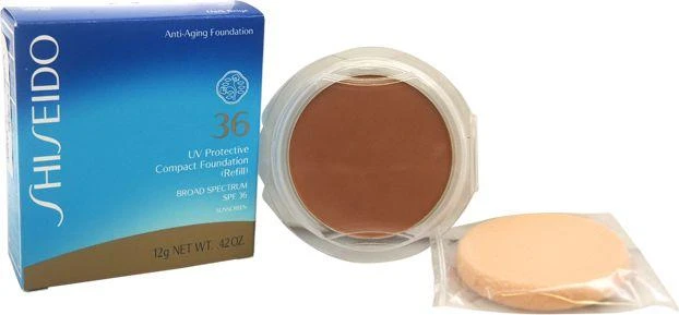 Shiseido Apsauga nuo saulės Compact Foundation SPF30, 12 g