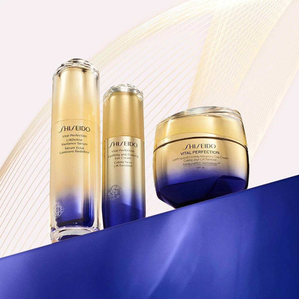 Shiseido Vital Perfection Vital Perfection Uplifting ir Firming Day Kremas SPF 30 stangrinantis dieninis veido kremas sausai ir normaliai odai, 50 ml