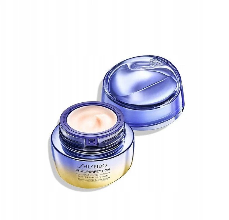 Shiseido Vital Perfection Overnight Firming Treatment Stangrinamoji veido procedūra, 50 ml