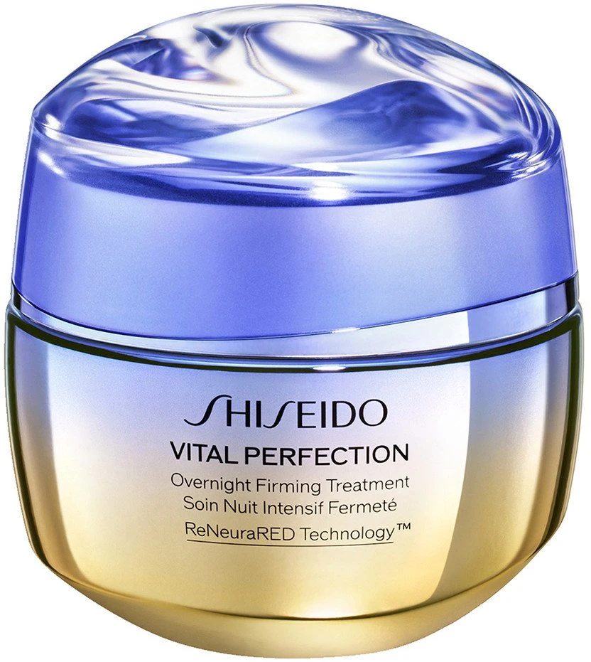 Shiseido Vital Perfection Overnight Firming Treatment Stangrinamoji veido procedūra, 50 ml