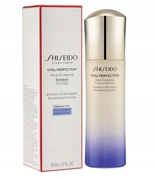 „Shiseido Vital Perfection“ atgaivinamoji emulsija veidui, 100 ml