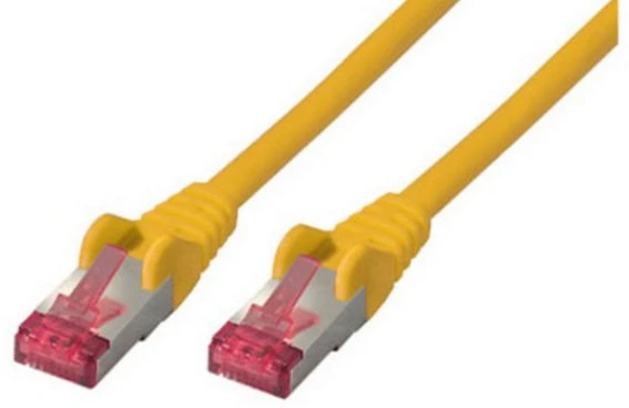 „Shiverpeaks BS75711-A1.5Y“, 1,5 m, Cat6a, S/FTP (S-STP), RJ-45, RJ-45, Geltonas