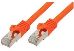 „Shiverpeaks BASIC-S“, 0,5 m, Cat7, S/FTP (S-STP), RJ-45, RJ-45, oranžinis