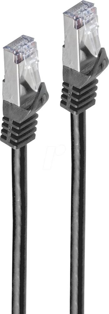 Nezatříděno Shiverpeaks Patchcord BASIC-S Cat 7, S/FTP, PiMF, LSZH, juoda, 10m (BS75520-S)