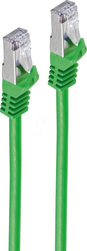 Shiverpeaks Patchcord BASIC-S Cat 7, S/FTP, PiMF, LSZH, žalia, 10m (BS75520-G)