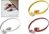 Shiverpeaks Basic- S U/UTP flat- Komutacinis kabelis, Kat.6, 0,5 m red, 2 x RJ 45 plug, Płaszcz su PVC, gilded contacts (SP711- SL0.5R) (JAB-1130109)