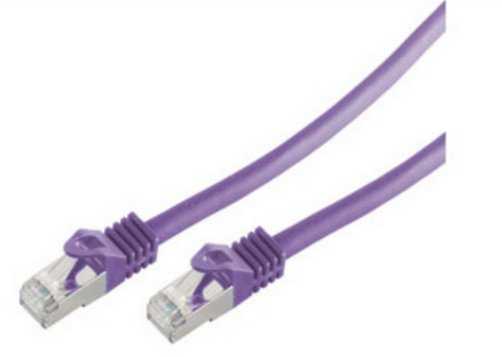 „Shiverpeaks BS75511-0.5V“, 0,5 m, Cat7, S/FTP (S-STP), RJ-45, RJ-45, violetinis
