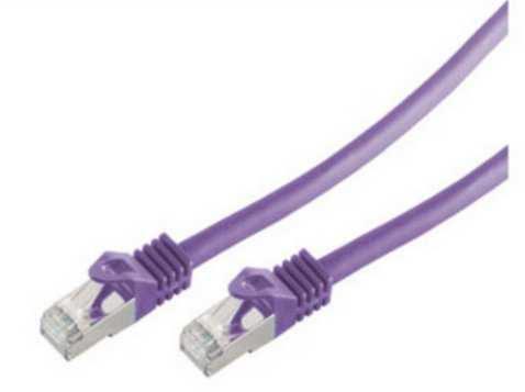 Shiverpeaks patchcord BASIC-S Cat 7, S/FTP, PiMF, LSZH, violetinė, 2m (BS75512-V)