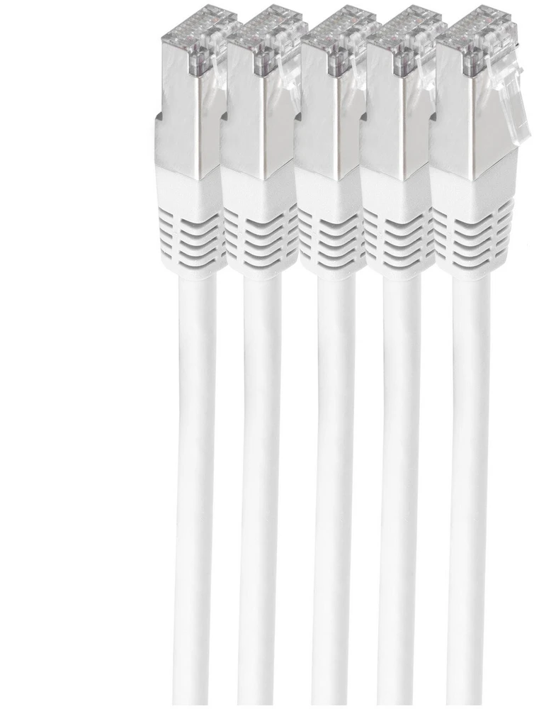 Shiverpeaks Kabelis krosowy cat6 S/FTP LSZH VE5 balta 1,0m (BS75711-HW-SET5)