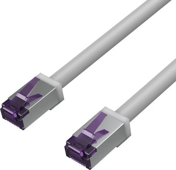 Shiverpeaks Kabelis krosowy Flexline RJ-45, Cat 6a, S/FTP, pilka, 0.25 m (FL31-28000)