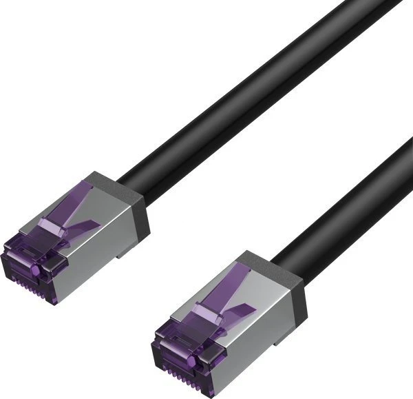 Shiverpeaks Kabelis krosowy Flexline RJ-45, Cat 6a, S/FTP, juoda, 0.25 m (FL31-28005)