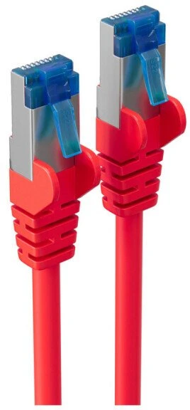 Shiverpeaks Kabelis sieciowy krosowy cat6A S/FTP PIMF raudona 10m (BS75720-R)