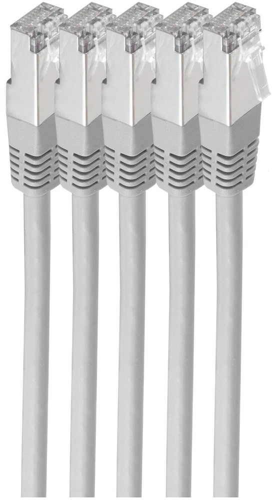 Shiverpeaks Kabelis sieciowy patch cat6 S/FTP LSZH VE5 1,0m (BS75711-H-SET5)