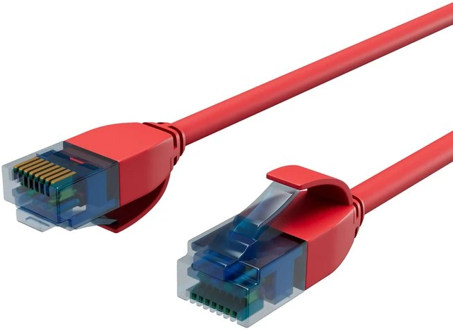 Shiverpeaks Kabelis sieciowy Patchcord cat.6 U/UTP slim raudona 3m (BS08-22044)