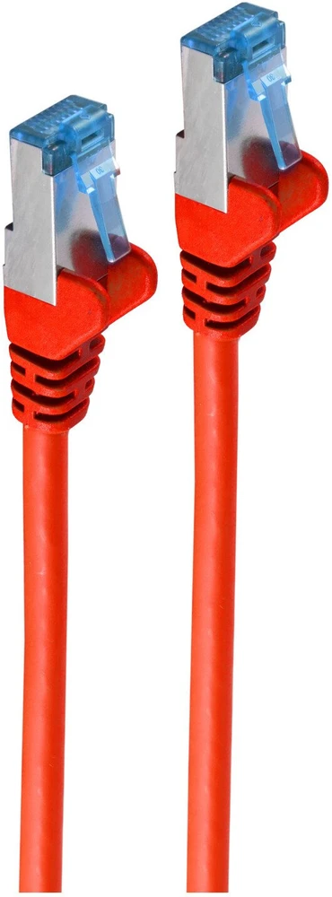 Shiverpeaks Kabelis sieciowy Patchkabel cat6A S/FTP PIMF raudona 0,25m (BS75711-0.25R)