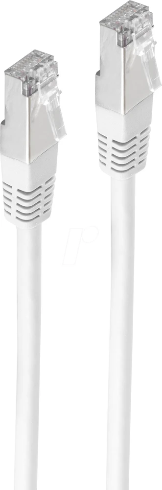 Shiverpeaks Kabelis sieciowy RJ-45, Cat 6, S/FTP, LSZH, balta, 0.25m (BS75711-H0.25W)
