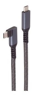 Shiverpeaks Kabelis USB USB 3.2 Gen 2 (3.1 Gen 2) 2 m USB C 10 Gbit/s 100 W Juodas, Baltas (BS14-75017)