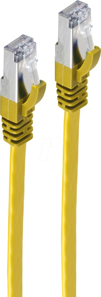 „Shiverpeaks“ U/FTP, Cat.7, plonas, 2,0 m, 2 m, Cat7, U/FTP (STP), RJ-45, RJ-45, geltonas