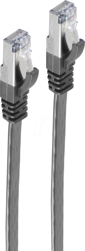 „Shiverpeaks BASIC-S“, Cat7, 0.5m, 0.5 m, Cat7, U/FTP (STP), RJ-45, RJ-45, Juodas