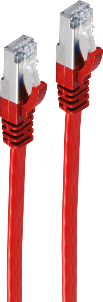 „Shiverpeaks BASIC-S“, Cat7, 5m, 5 m, Cat7, U/FTP (STP), RJ-45, RJ-45, Raudonas