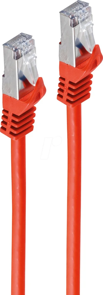 Shiverpeaks Patchcord BASIC-S Cat 7, S/FTP, PiMF, LSZH, raudona, 10m (BS75520-R)