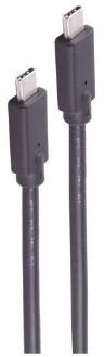 Shiverpeaks shiverpeaks BS13-28045 kabelis USB USB 2.0 3 m USB C Juodas
