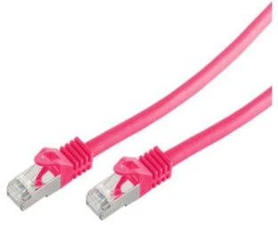 Shiverpeaks Patchcord BASIC-S Cat 7, S/FTP, PiMF, LSZH, rožinė, 3m (BS75513-M)