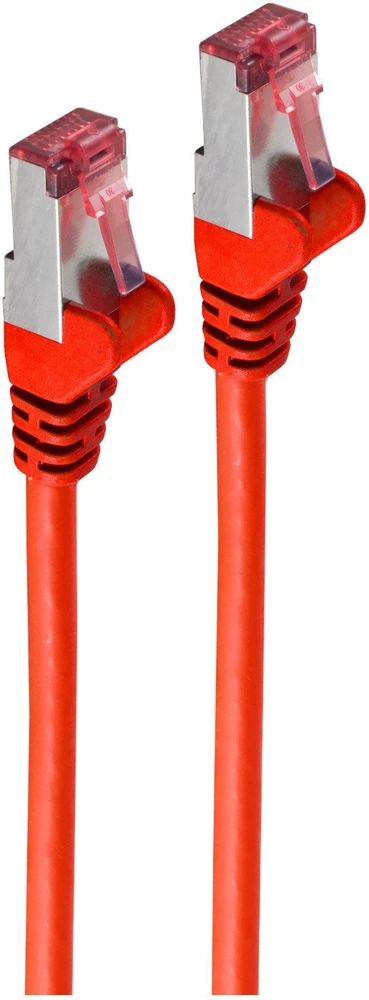 S-Conn „Shiverpeaks“ BS75711-A0.15R, 0,15 m, Cat6a, S/FTP (S-STP), RJ-45, RJ-45, raudonas