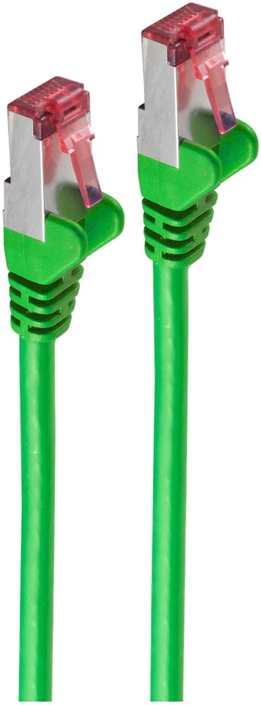 S-Conn „Shiverpeaks“ tinklo kabelis S/FTP Cat.6a žalias, 0,15 m