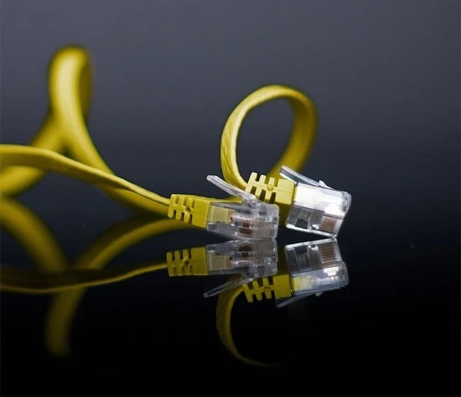 „Shiverpeaks“ U/UTP Cat. 6 0,5 m, 0,5 m, Cat6, U/UTP (UTP), RJ-45, RJ-45, geltonas