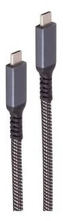 Shiverpeaks USB-C kabelis įkrovimui 3.2 100W PD Tekstilė 1m