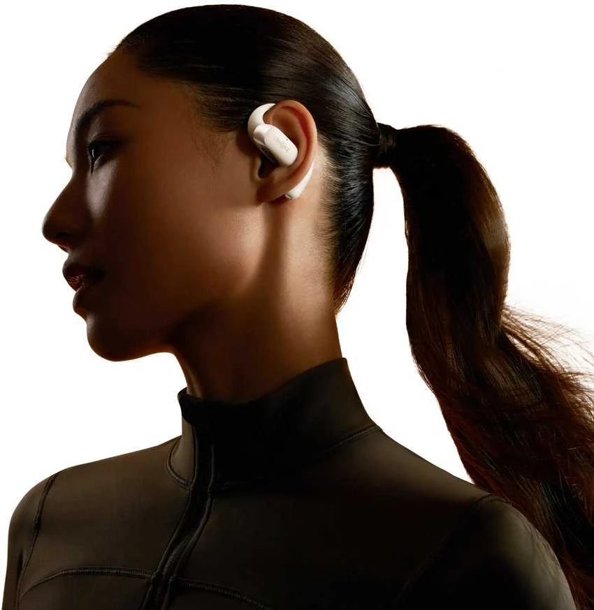 Shokz OpenFit 2 Kaulų laidumo ausinės, rusvai gelsvas