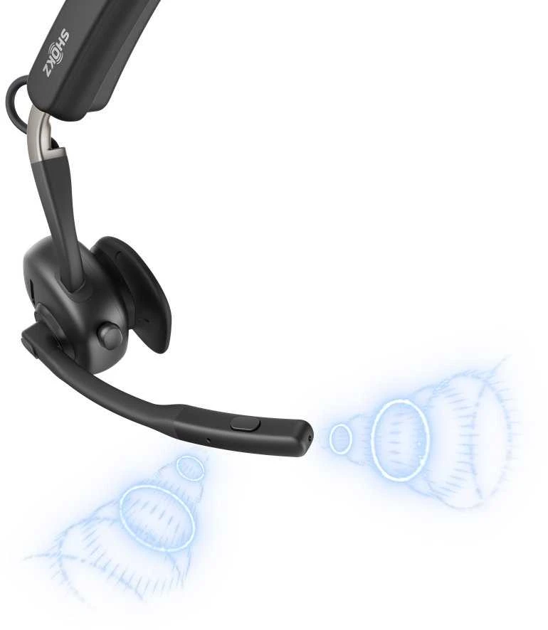 SHOKZ OPENMEET UC SU USB-C AD - Ausinės su triukšmo slopinimo mikrofonu D