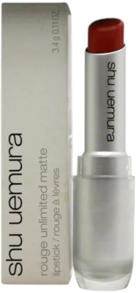 „Shu Uemura Rouge Unlimited Matte Kreminis“ lūpų dažai 592 OR 592 3,4 g